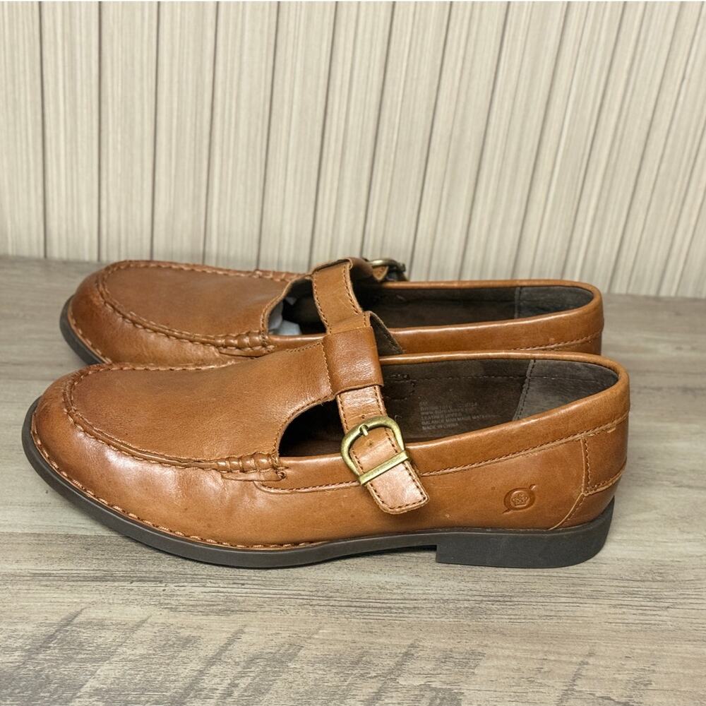 Born Women’s Solera Miki Leather Loafers Brown Size 8M BR0061316 - Picture 4 of 11